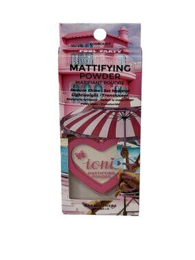 Ioni Pool Party Mattifying Powder Barely There Translucent Face Powder New